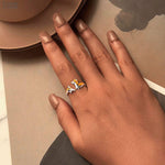 Load image into Gallery viewer, Lovely Corgi Ring | Sterling Silver White Gold Plated Dog-Inspired Jewelry - Stellosi
