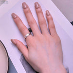 Load image into Gallery viewer, Puzzle Ring | Sterling Silver Oxidized Woman Jewelry - Stellosi
