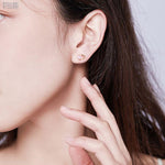 Load image into Gallery viewer, Palpitation Heart Earrings | Sterling Silver Romantic Jewelry - Stellosi
