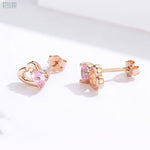Load image into Gallery viewer, Palpitation Heart Earrings | Sterling Silver Romantic Jewelry - Stellosi
