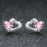 Load image into Gallery viewer, Palpitation Heart Earrings | Sterling Silver Romantic Jewelry - Stellosi
