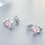 Load image into Gallery viewer, Palpitation Heart Earrings | Sterling Silver Romantic Jewelry - Stellosi
