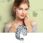 Load image into Gallery viewer, Rose Ring | Sterling Silver with Platinum &amp; Rose Gold - Stellosi
